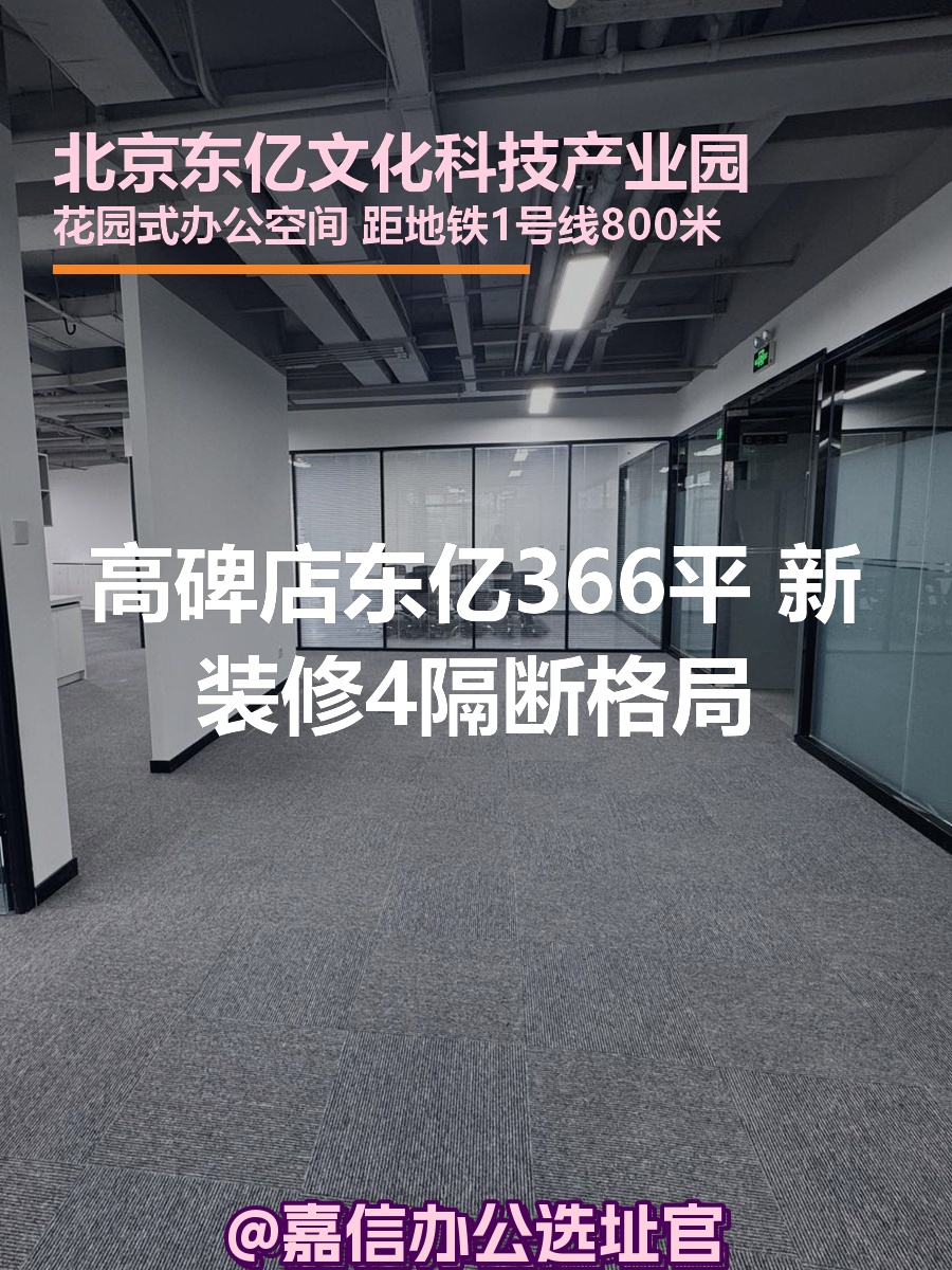 高碑店独栋366平 新装修 双地铁