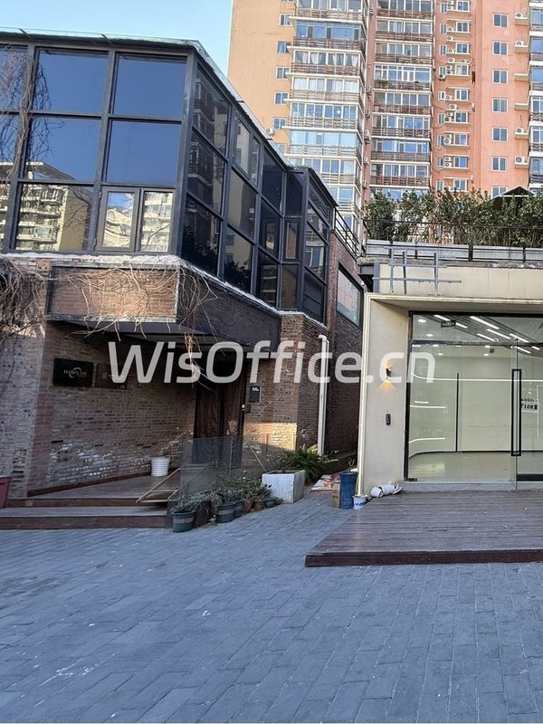 推荐北汽双井文创园600平独栋一层，适合直播舞蹈健身 - 首图