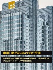 建国门核心区984平办公空间 - 缩略图 1