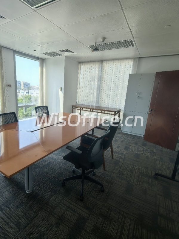 推荐华润大厦216平简装西北向，双地铁 - 首图