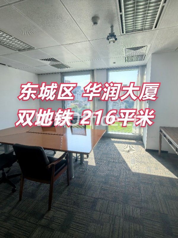 华润大厦 双地铁 简装西北向 216平米 - 首图