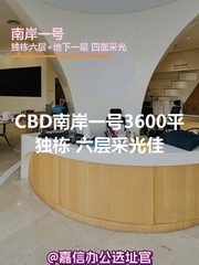 CBD南岸一号3600平独栋 六层采光佳 - 缩略图 1