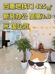 四惠地铁口 425㎡新装办公 层高3.8米 国企范 - 缩略图 1