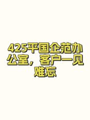 425平国企范办公室，客户一见难忘 - 缩略图 1