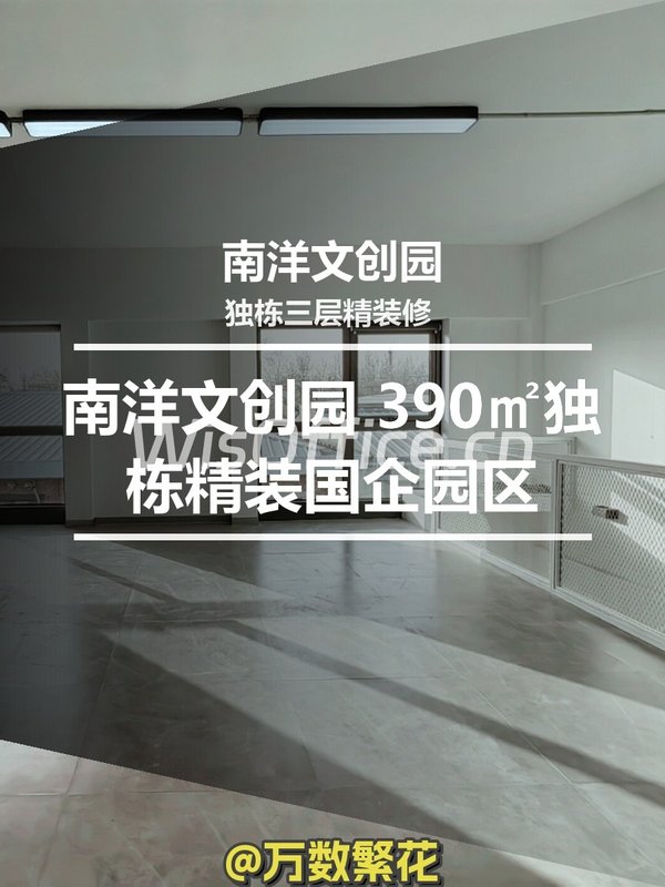 南洋文创园 390㎡独栋精装国企园区 - 首图