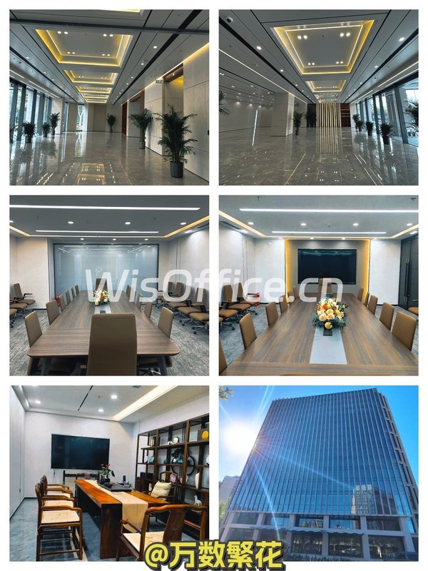 即客大厦10工位南向精装带家具 - 首图