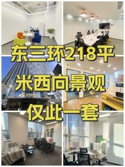 东三环218平米西向景观 仅此一套 - 缩略图 1