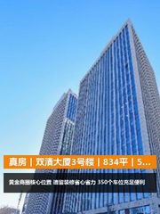 真房｜双清大厦3号楼｜834平｜5元｜这算不算黄金价？ - 缩略图 1