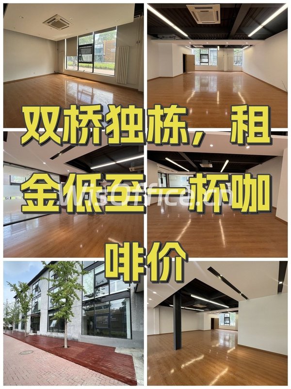 双桥独栋，租金低至一杯咖啡价 - 首图