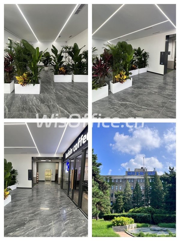 传媒公司必看：俩办公室能容20组工位 - 首图