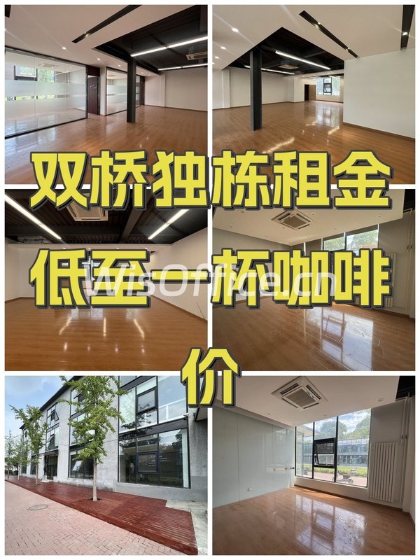 双桥独栋租金低至一杯咖啡价 - 首图