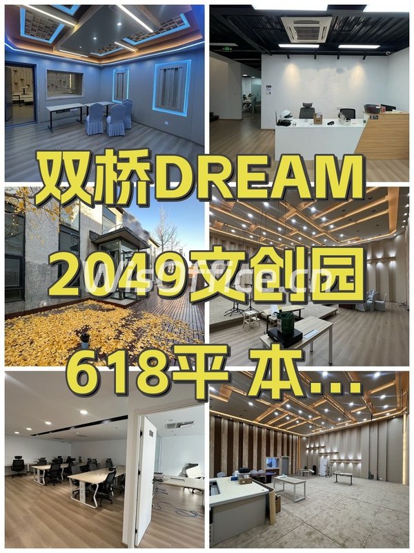 双桥DREAM 2049文创园 618平 本月底签约 - 首图