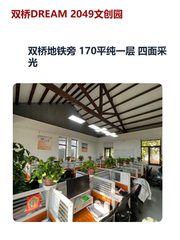 双桥地铁旁 170平纯一层 四面采光 - 缩略图 1