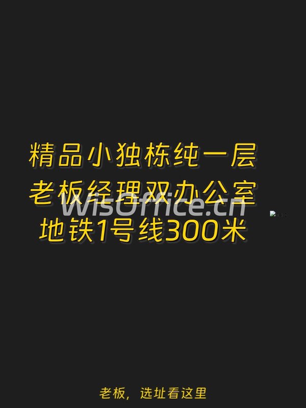 朝阳双桥 170平独栋 四面采光 花园办公 - 首图