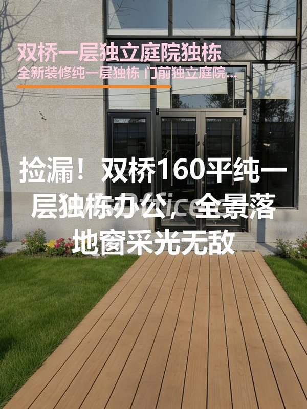 双桥独栋160平 全新装修 双地铁 南北通透 - 首图