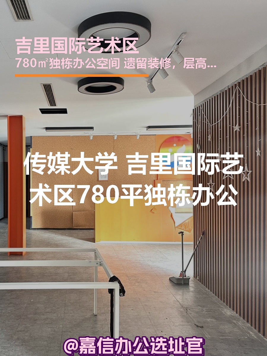 传媒大学 | 吉里国际艺术区 | 独栋办公空间？
