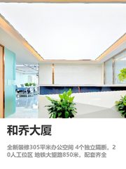 CBD新装305平，隔断工位全配齐 - 缩略图 1