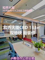 和乔大厦CBD现房 183㎡ 双地铁 新装修 - 缩略图 1