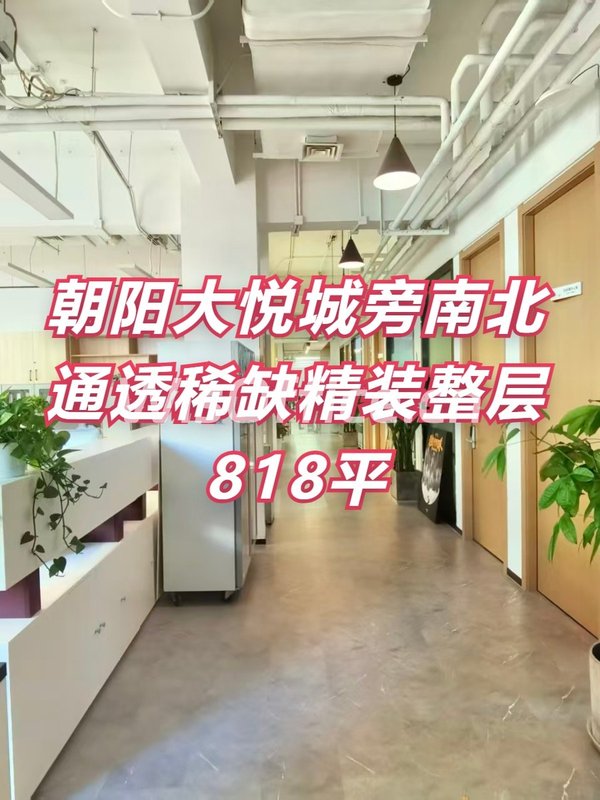 朝阳大悦城旁818平影视精装整层 - 首图