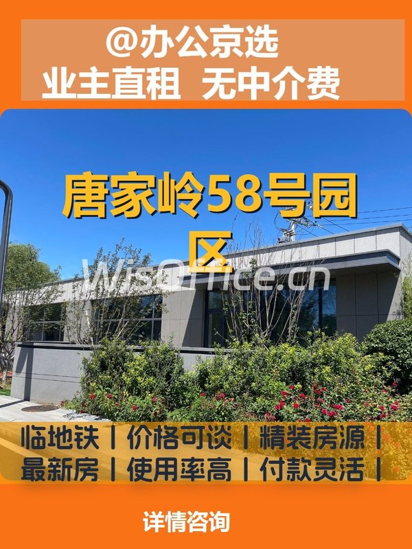 唐家岭58号 园区双院落 - 首图