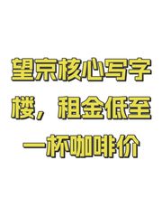 望京核心写字楼，租金低至一杯咖啡价 - 缩略图 1