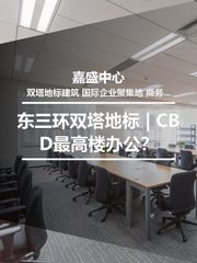 东三环双塔地标 | CBD最高楼办公？ - 缩略图 1