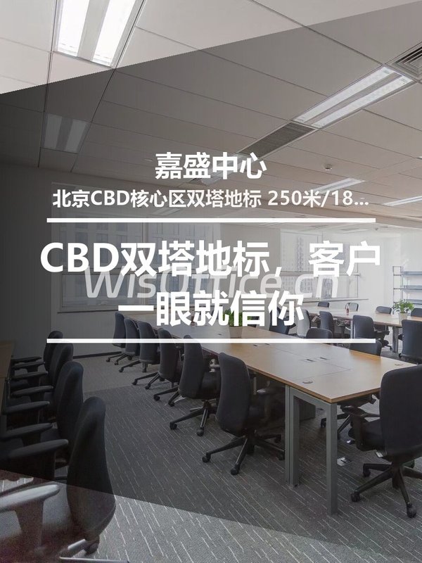 CBD双塔地标，客户一眼就信你 - 首图