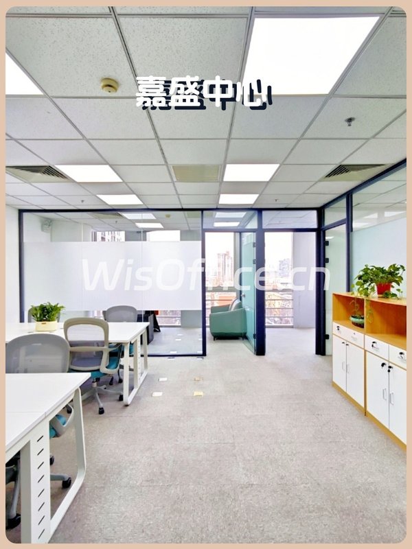 嘉盛中心231平 双地铁 精装修 带家具 - 首图