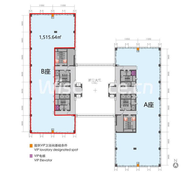 东三环核心区，阳光大堂超气派 - 首图