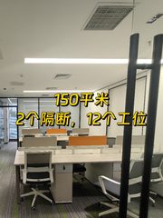 国贸SOHO 150平 西向 2隔断 - 缩略图 1