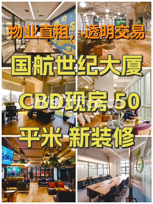 国航世纪大厦 CBD现房 50平米 新装修 - 首图