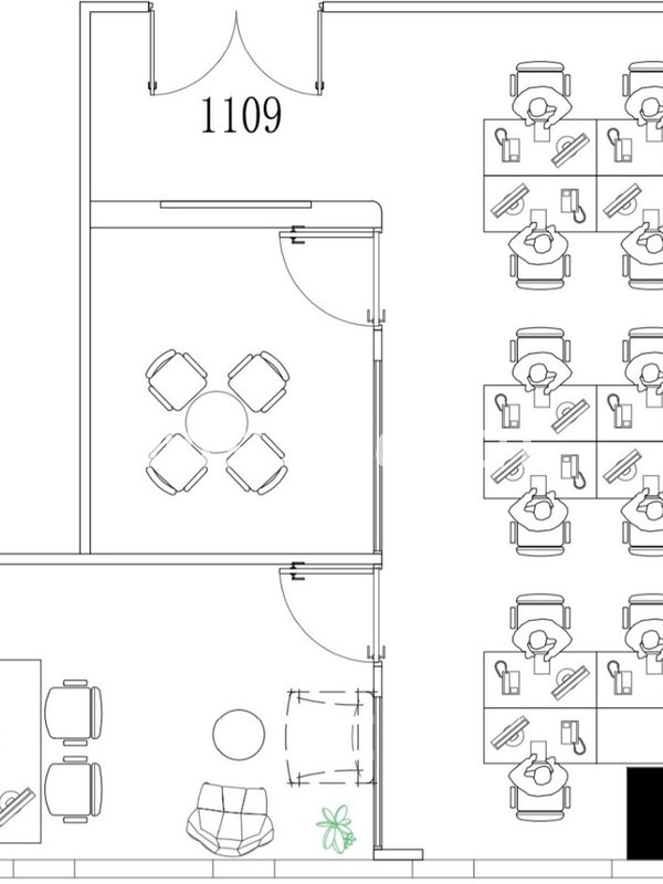 海淀核心188平米 双面采光 租金仅3元 - 首图