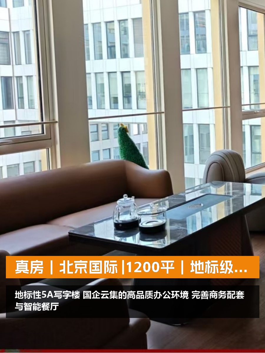 真房｜国际 |1200平｜地标级商务空间