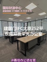 国际财源中心 | 独栋现房 | 东南双面采光？ - 缩略图 1