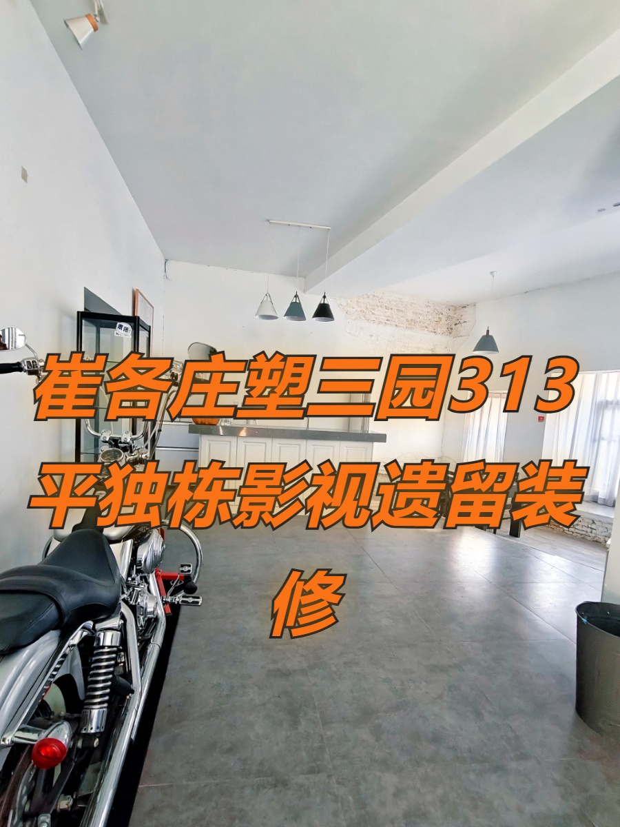 崔各庄塑三园313平影视遗留装修