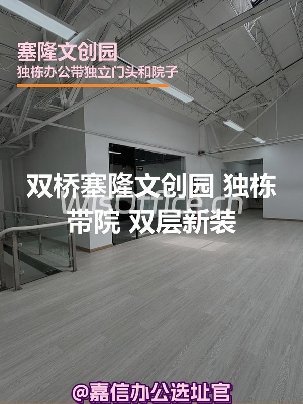 塞隆文创园 独栋带院 双层新装 - 首图