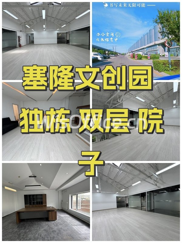 塞隆文创园 独栋 双层 院子 - 首图