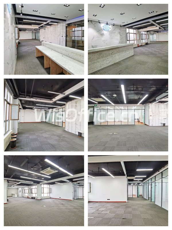 东五环文创园408平北向采光8间办公室 - 首图