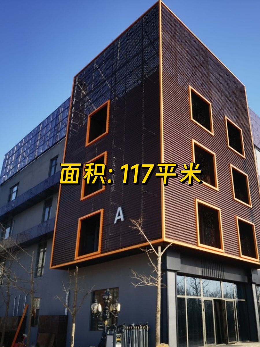 大地时尚园117平 三室采光好