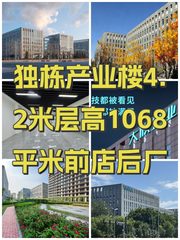 独栋产业楼4.2米层高1068平米前店后厂 - 缩略图 1