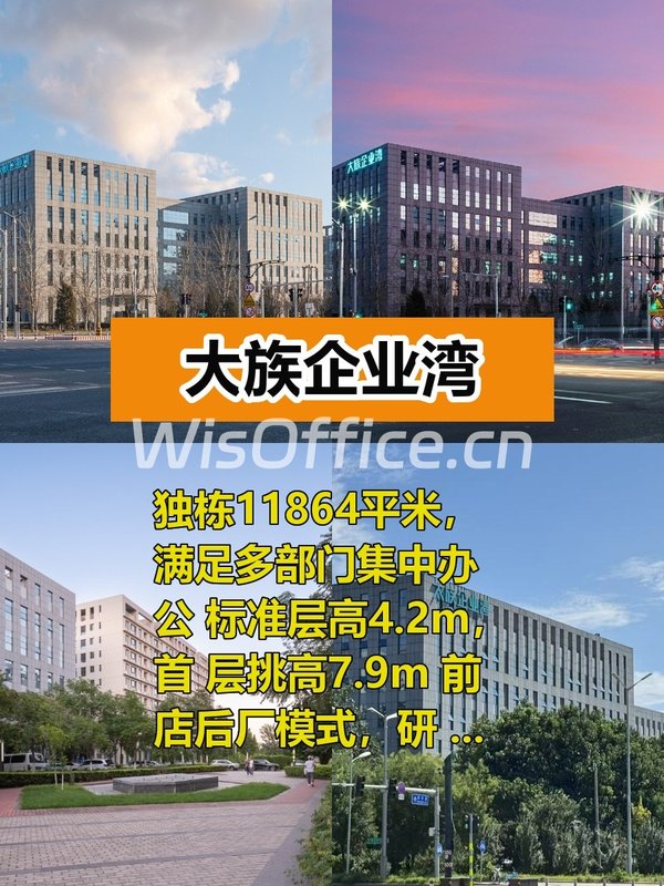 大族企业湾整栋11864平米，前店后厂 - 首图