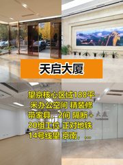 推荐天启大厦188平精装修，这个房源适合干什么呢？ - 缩略图 1