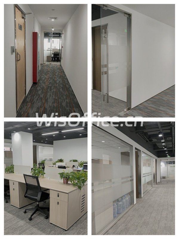 科技公司眼红：540㎡全景落地窗办公 - 首图