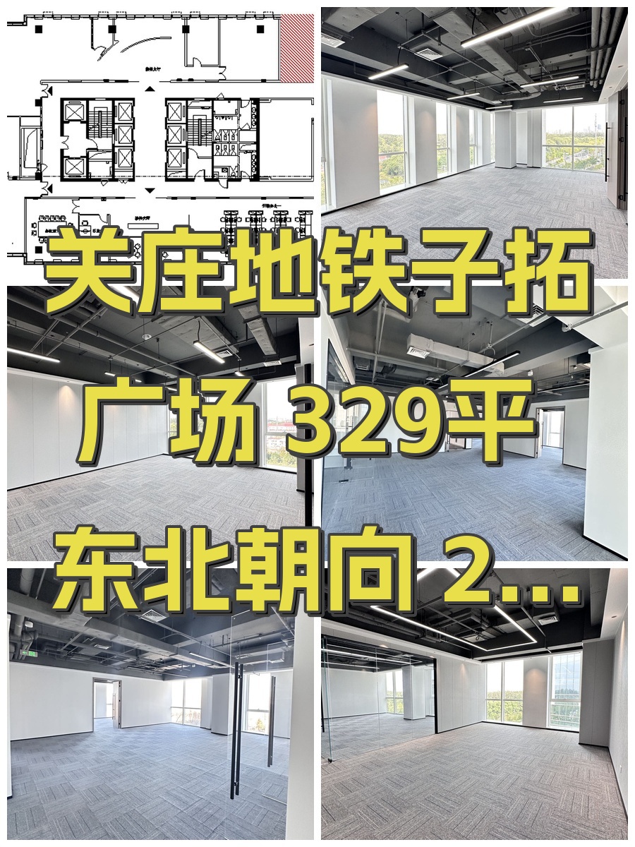 北湖渠路现房 329平 东北朝向 2隔断