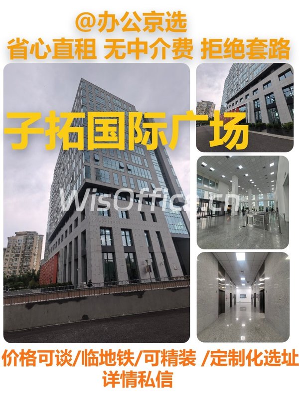 北湖渠路 | 子拓国际广场 | 花园办公新体验？ - 首图