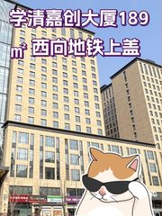 学清嘉创大厦189㎡ 西向地铁上盖 - 缩略图 1