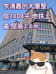学清嘉创大厦1804平 地铁上盖 层高3.6 可注册 - 缩略图 1