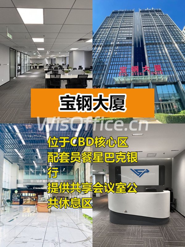 宝钢大厦1091平空间 多功能配套 - 首图