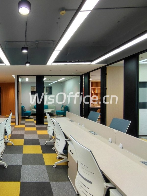 富力双子座203平米全装修办公空间 - 首图