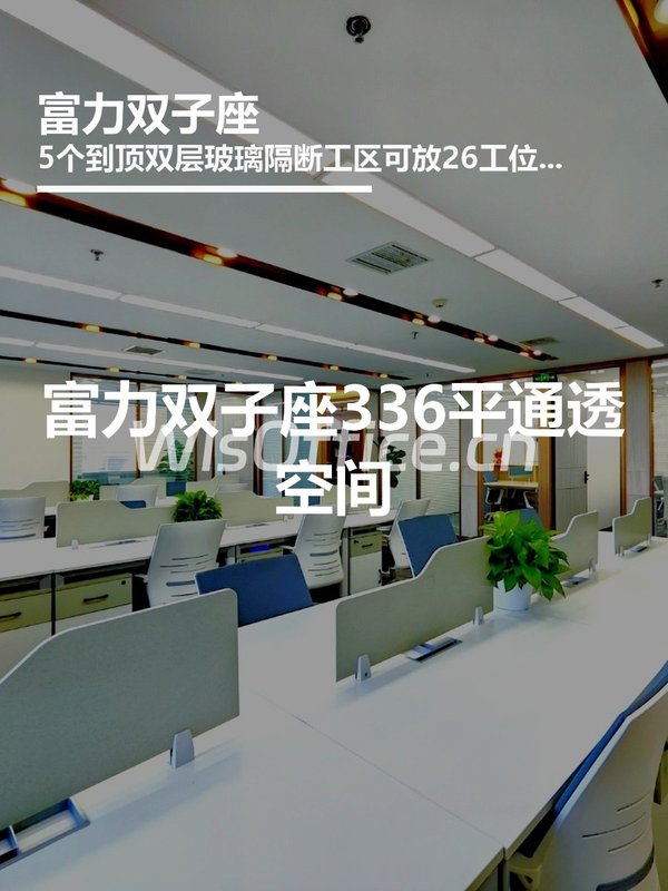 富力双子座336平通透空间 - 首图